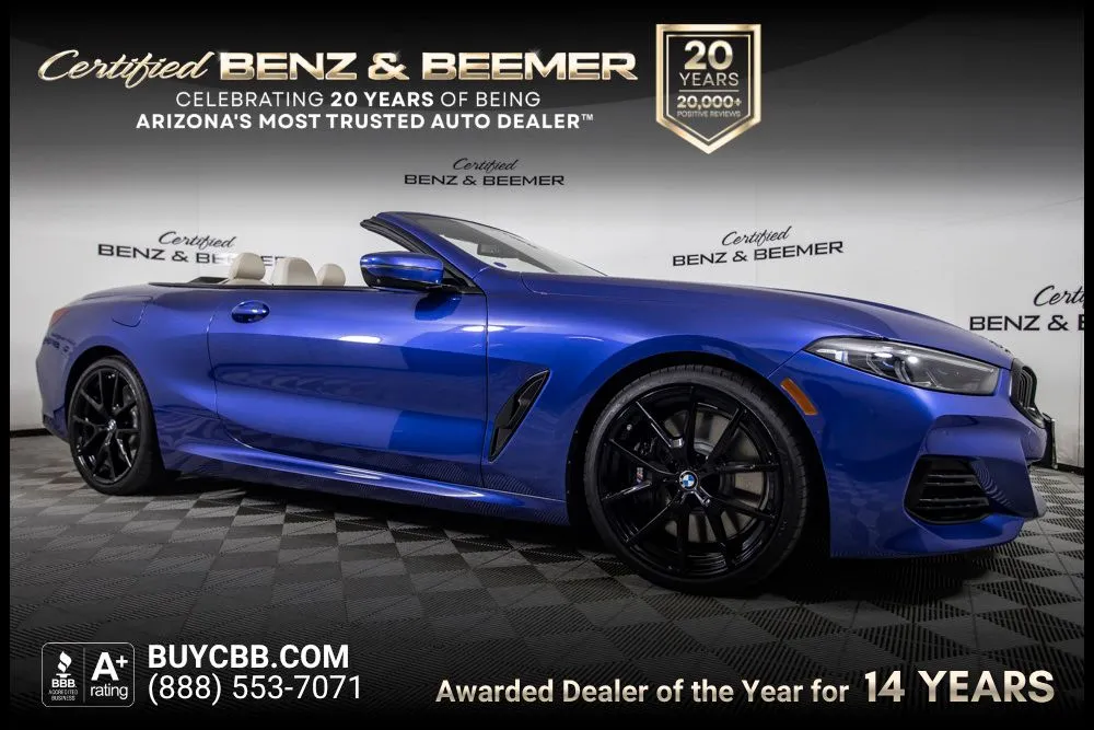 Blue 2023 BMW 8 Series 840i for sale in Scottsdale, AZ