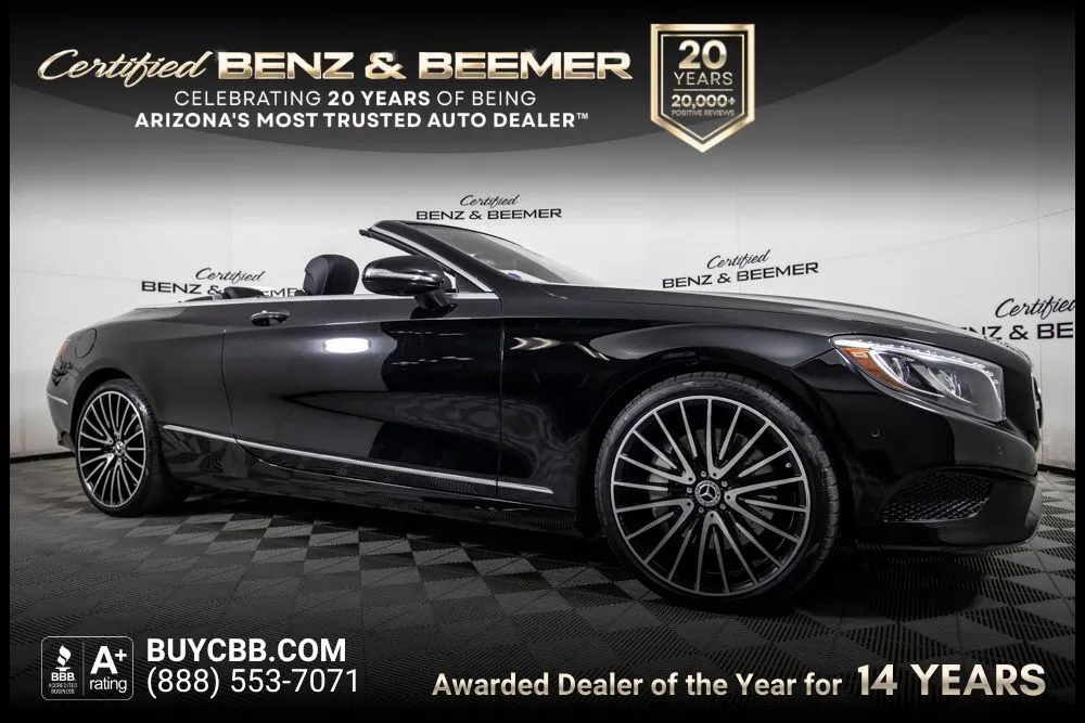 Black 2017 Mercedes-Benz S-Class S 550 for sale in Scottsdale, AZ