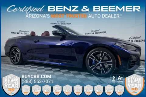 Blue 2022 BMW 4 Series M440i for sale in Scottsdale, AZ