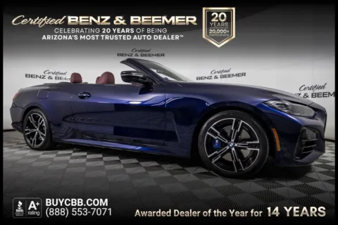 Blue 2022 BMW 4 Series M440i for sale in Scottsdale, AZ