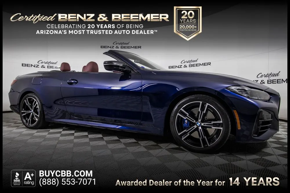 Blue 2022 BMW 4 Series M440i for sale in Scottsdale, AZ