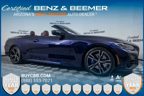 Blue 2022 BMW 4 Series M440i for sale in Scottsdale, AZ