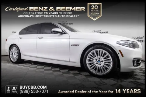 White 2014 BMW 5 Series 550i for sale in Scottsdale, AZ