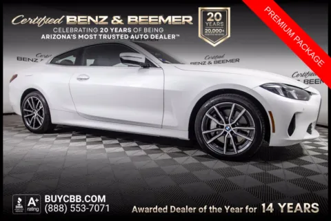 White 2025 BMW 4 Series 430i xDrive for sale in Scottsdale, AZ