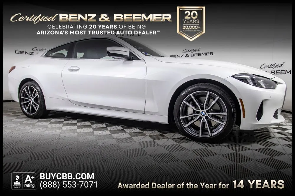 White 2025 BMW 4 Series 430i xDrive for sale in Scottsdale, AZ