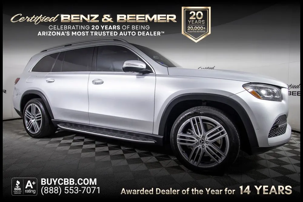 Silver 2020 Mercedes-Benz GLS 450 for sale in Scottsdale, AZ