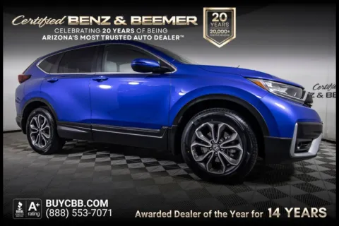 Blue 2021 Honda CR-V EX for sale in Scottsdale, AZ
