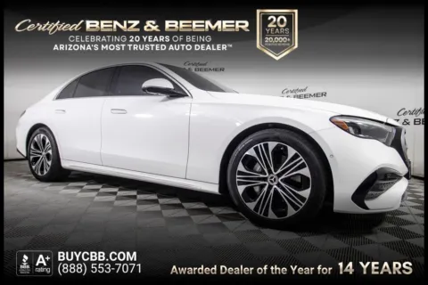 White 2025 Mercedes-Benz E-Class E 350 for sale in Scottsdale, AZ