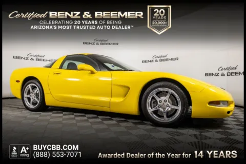 Yellow 2000 Chevrolet Corvette for sale in Scottsdale, AZ