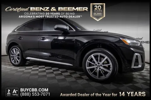 Black 2023 Audi SQ5 Sportback Premium Plus for sale in Scottsdale, AZ