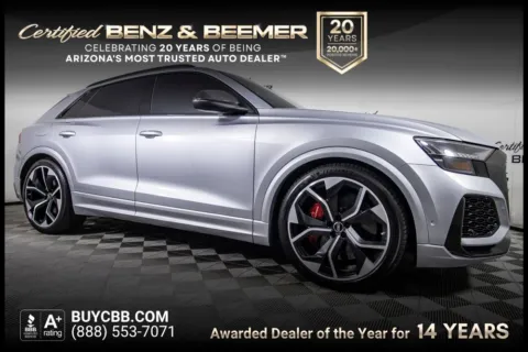 Silver 2020 Audi RS Q8 4.0T for sale in Scottsdale, AZ