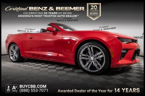 Red 2016 Chevrolet Camaro SS for sale in Scottsdale, AZ