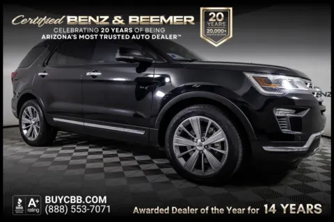 Black 2018 Ford Explorer Limited for sale in Scottsdale, AZ