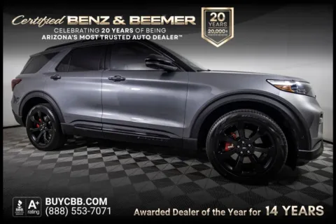 Gray 2021 Ford Explorer ST for sale in Scottsdale, AZ