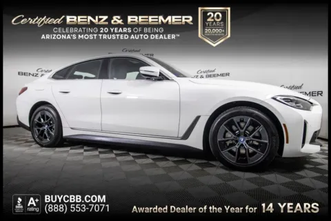 White 2023 BMW i4 eDrive35 for sale in Scottsdale, AZ