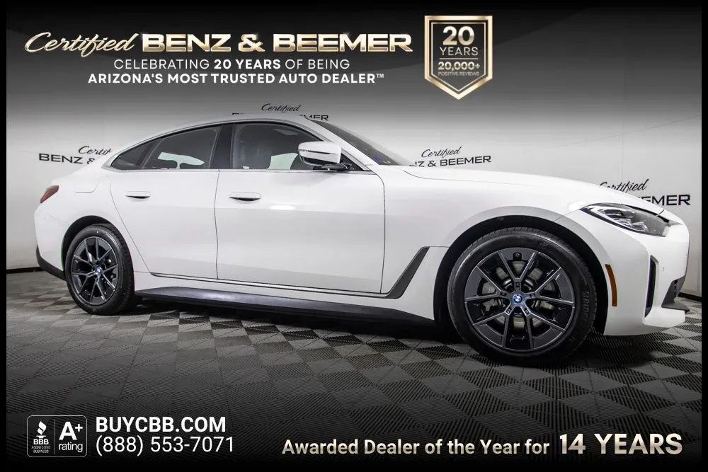 White 2023 BMW i4 eDrive35 for sale in Scottsdale, AZ