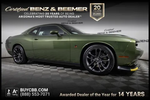 Green 2022 Dodge Challenger R/T Scat Pack for sale in Scottsdale, AZ
