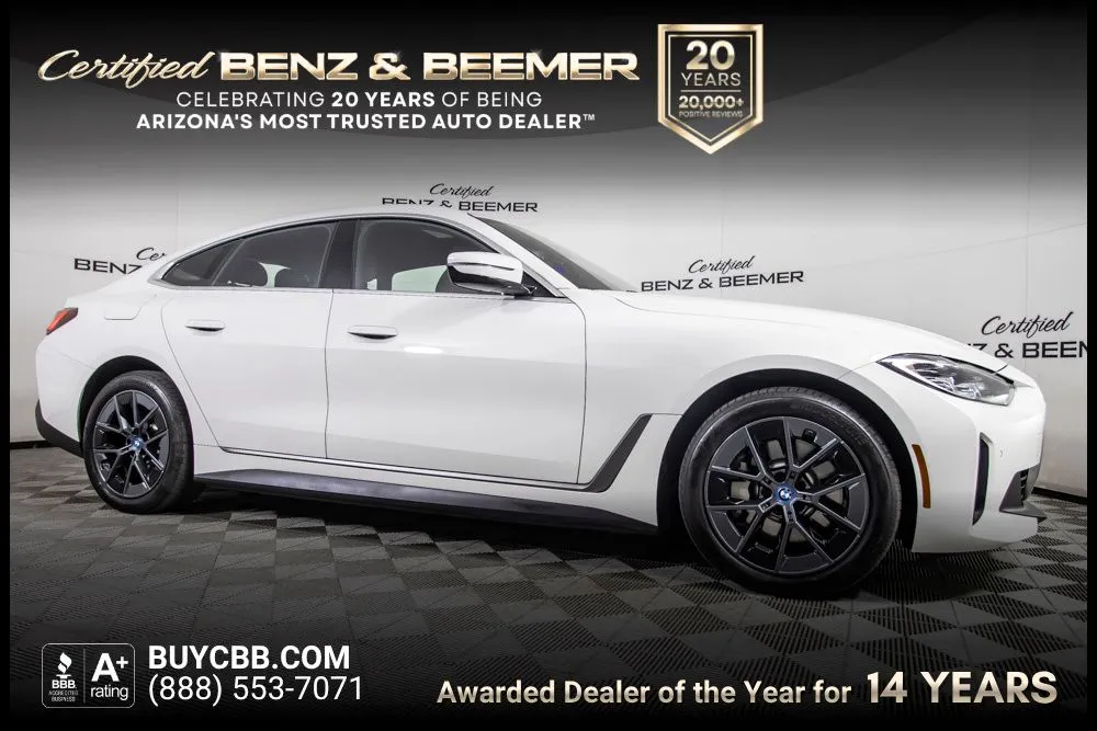 White 2023 BMW i4 eDrive35 for sale in Scottsdale, AZ