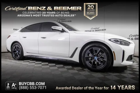 White 2023 BMW i4 eDrive40 for sale in Scottsdale, AZ