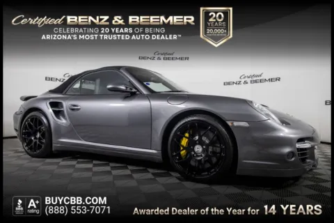 Gray 2008 Porsche 911 Turbo for sale in Scottsdale, AZ