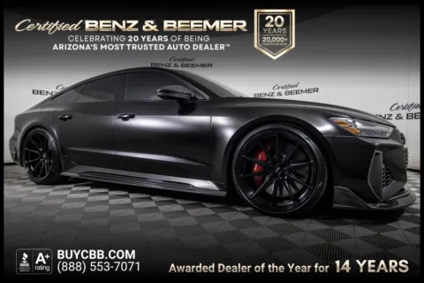 Black 2021 Audi RS 7 4.0T for sale in Scottsdale, AZ