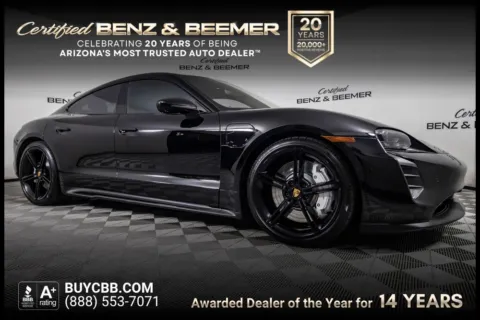 Black 2023 Porsche Taycan GTS for sale in Scottsdale, AZ