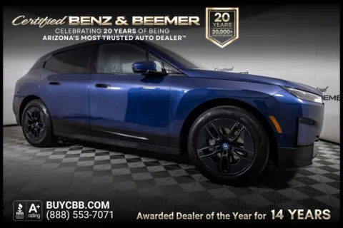 Blue 2023 BMW iX xDrive50 for sale in Scottsdale, AZ