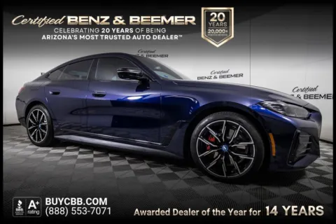 Blue 2023 BMW i4 eDrive40 for sale in Scottsdale, AZ