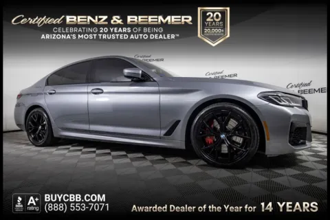 Gray 2023 BMW 5 Series 540i for sale in Scottsdale, AZ