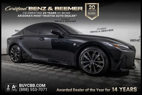 Black 2025 Lexus IS 350 F SPORT for sale in Scottsdale, AZ