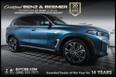 Blue 2026 BMW X5 xDrive40i for sale in Scottsdale, AZ