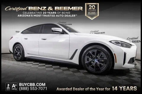 White 2023 BMW i4 eDrive35 for sale in Scottsdale, AZ