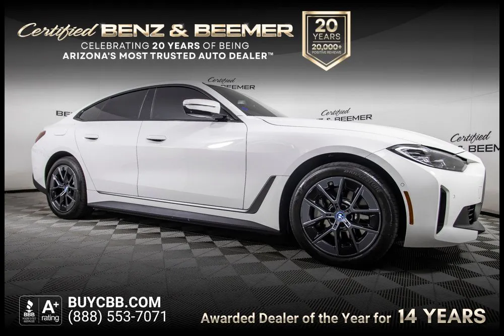 White 2023 BMW i4 eDrive35 for sale in Scottsdale, AZ