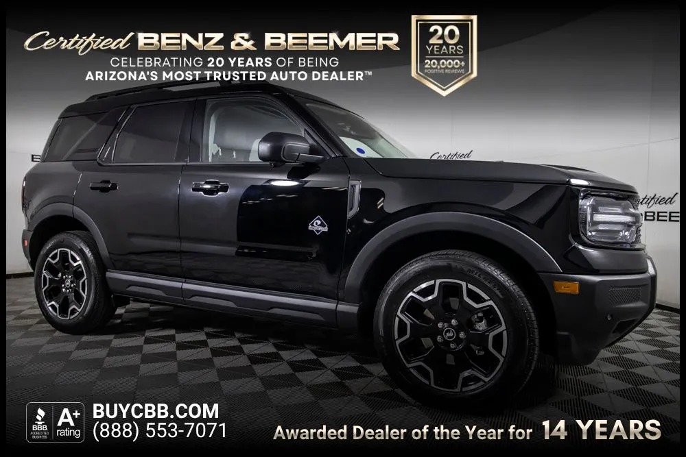 Black 2025 Ford Bronco Sport Outer Banks for sale in Scottsdale, AZ