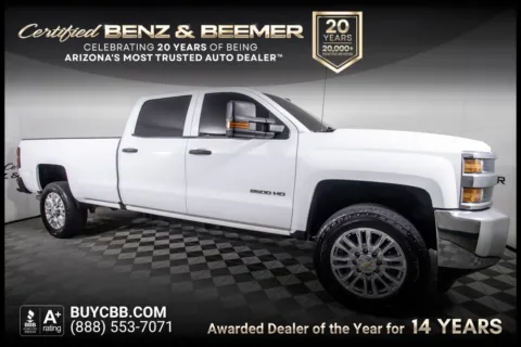 White 2019 Chevrolet Silverado 2500HD Work Truck for sale in Scottsdale, AZ