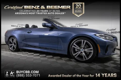 Blue 2023 BMW 4 Series 430i for sale in Scottsdale, AZ