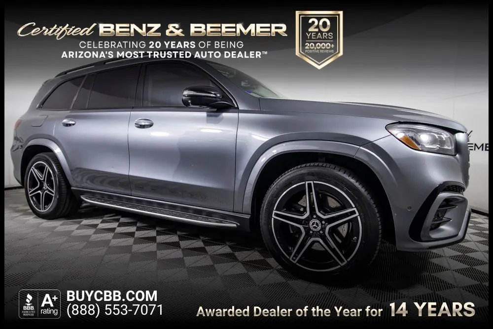 Gray 2024 Mercedes-Benz GLS 450 for sale in Scottsdale, AZ