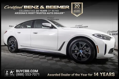 White 2023 BMW i4 eDrive35 for sale in Scottsdale, AZ
