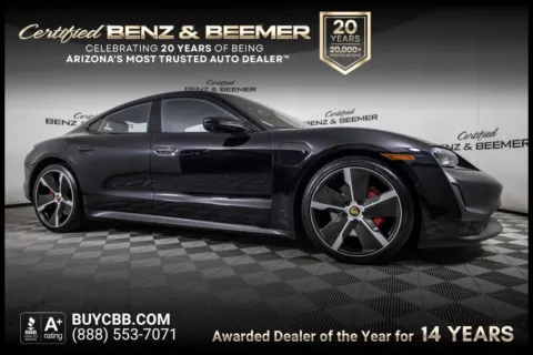 Black 2023 Porsche Taycan 4S for sale in Scottsdale, AZ