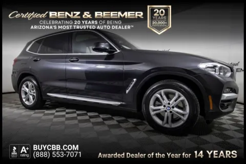 Gray 2020 BMW X3 sDrive30i for sale in Scottsdale, AZ