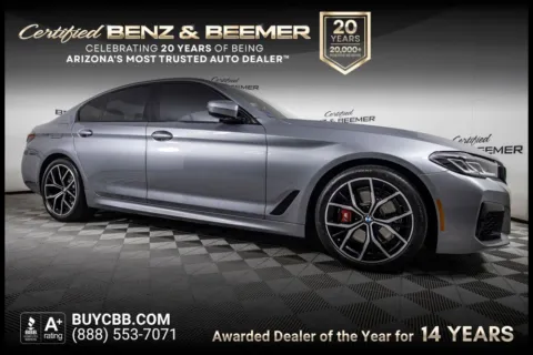 Gray 2023 BMW 5 Series 530i for sale in Scottsdale, AZ