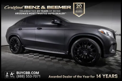 Black 2017 Mercedes-Benz GLE 43 AMG Coupe for sale in Scottsdale, AZ