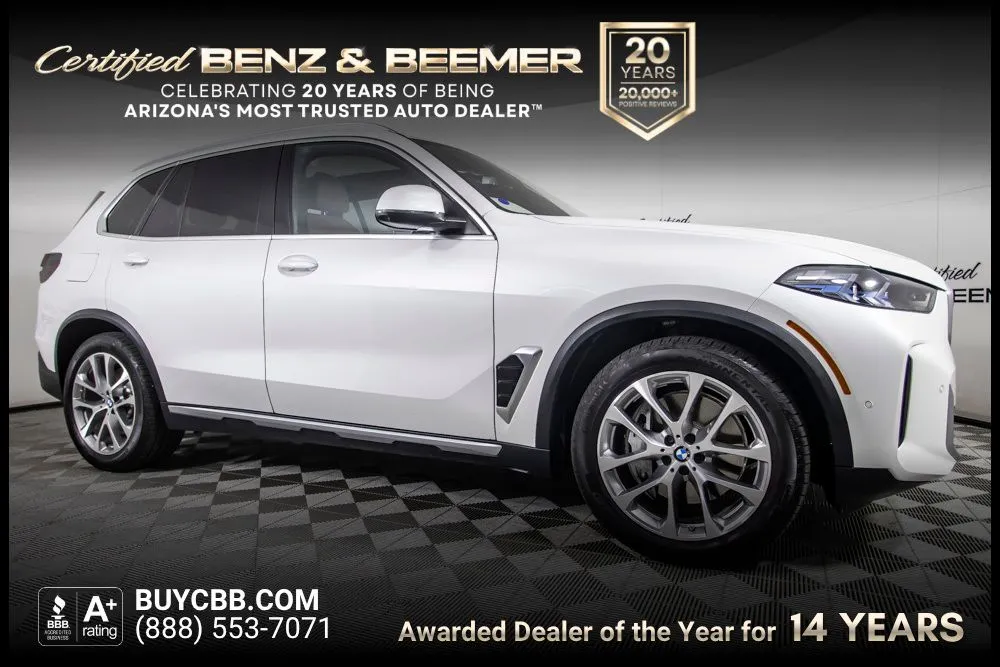 White 2026 BMW X5 xDrive50e for sale in Scottsdale, AZ