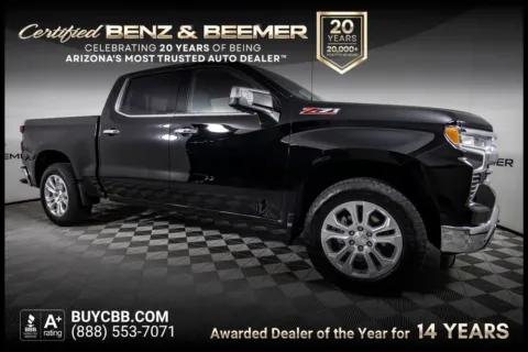 Black 2024 Chevrolet Silverado 1500 LTZ for sale in Scottsdale, AZ