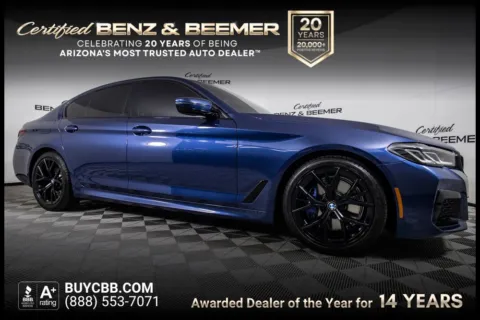 Blue 2023 BMW 5 Series 530i xDrive for sale in Scottsdale, AZ