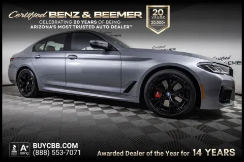 Gray 2023 BMW 5 Series 540i for sale in Scottsdale, AZ