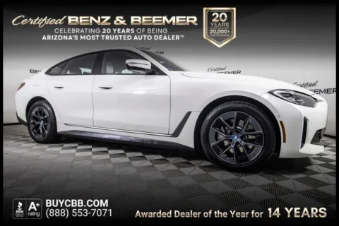 White 2023 BMW i4 eDrive35 for sale in Scottsdale, AZ