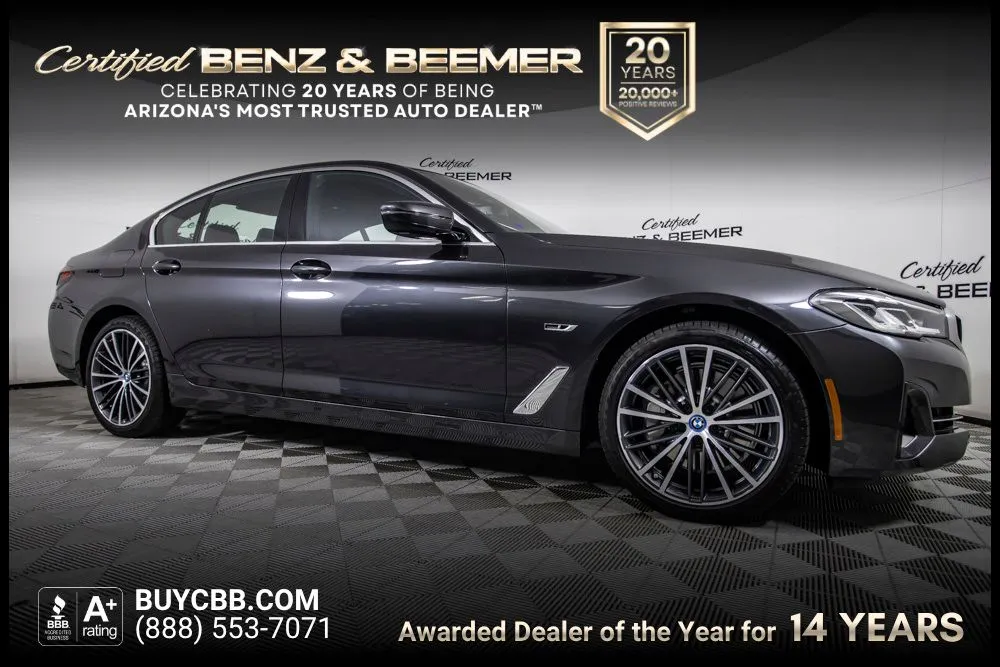 Gray 2023 BMW 5 Series 530e iPerformance for sale in Scottsdale, AZ