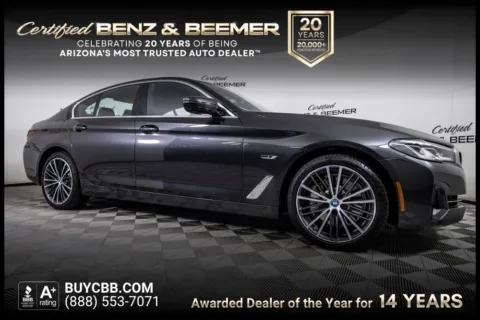 Gray 2023 BMW 5 Series 530e iPerformance for sale in Scottsdale, AZ