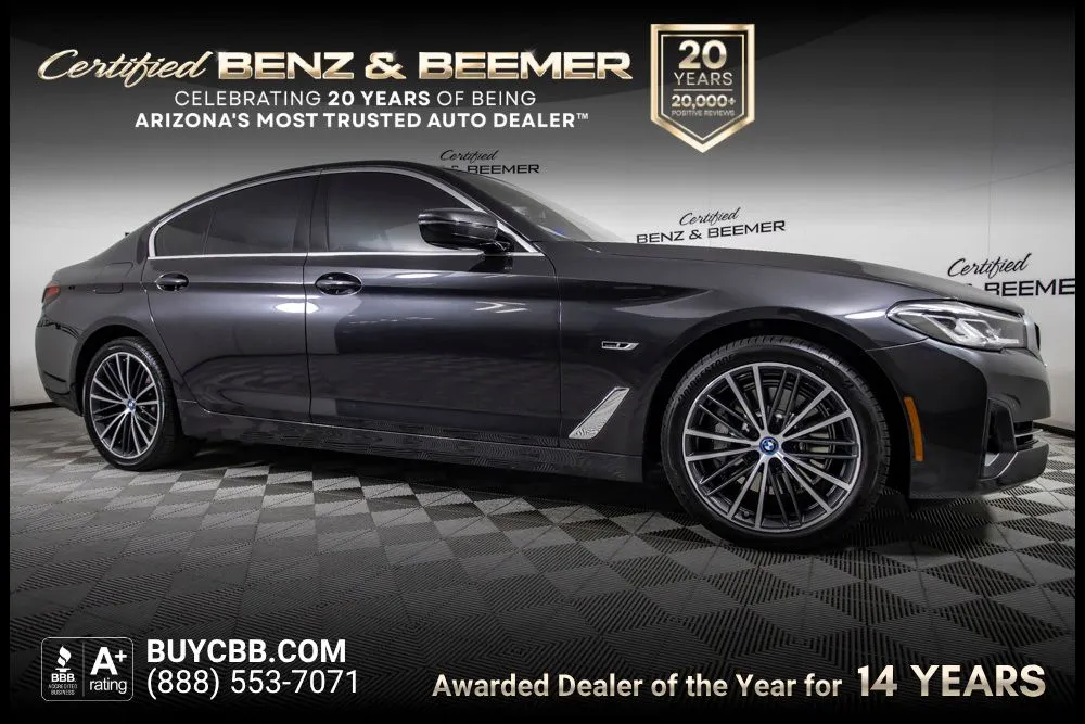 Gray 2023 BMW 5 Series 530e iPerformance for sale in Scottsdale, AZ